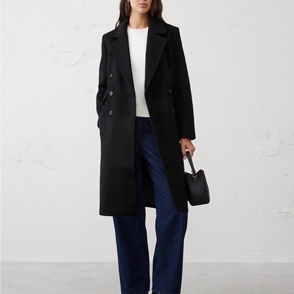 Banana Republic Timeless Black Coat